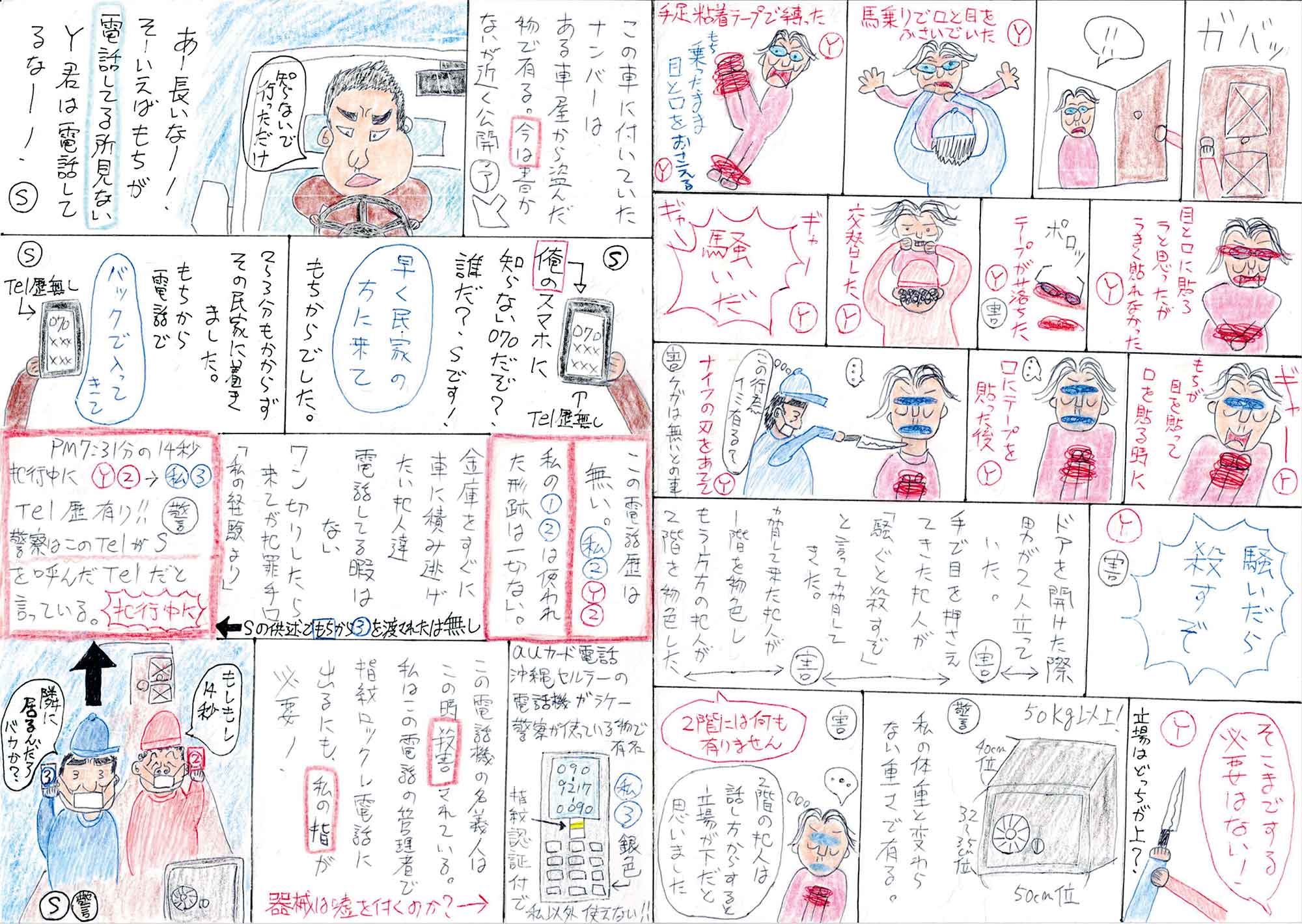 受刑者が数人と強盗に入る物語2