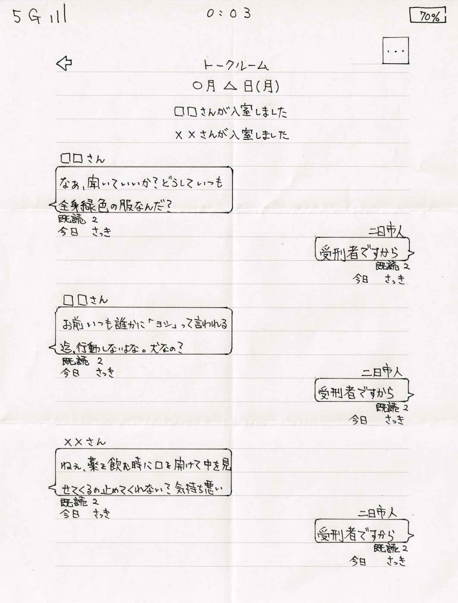 トークルーム１